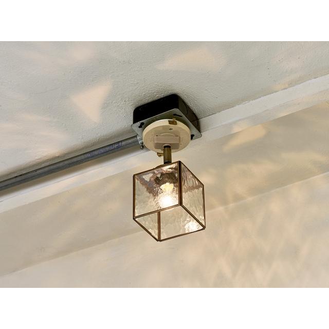 照明 スポットライト Kostka コストカ  LT-1356 LT-1357 LT-1358  インターフォルム 引っ掛けシーリング専用 LED対応 E17 60W 1灯 アンティーク おしゃれ_5