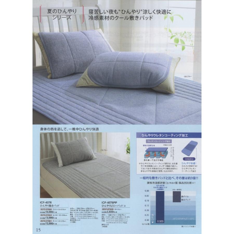 アイスファイン 西川リビング クール敷きパッド シングル ｉｃｆ４０７６ Icefine 1nps ふとん館happyhome 通販 Yahoo ショッピング