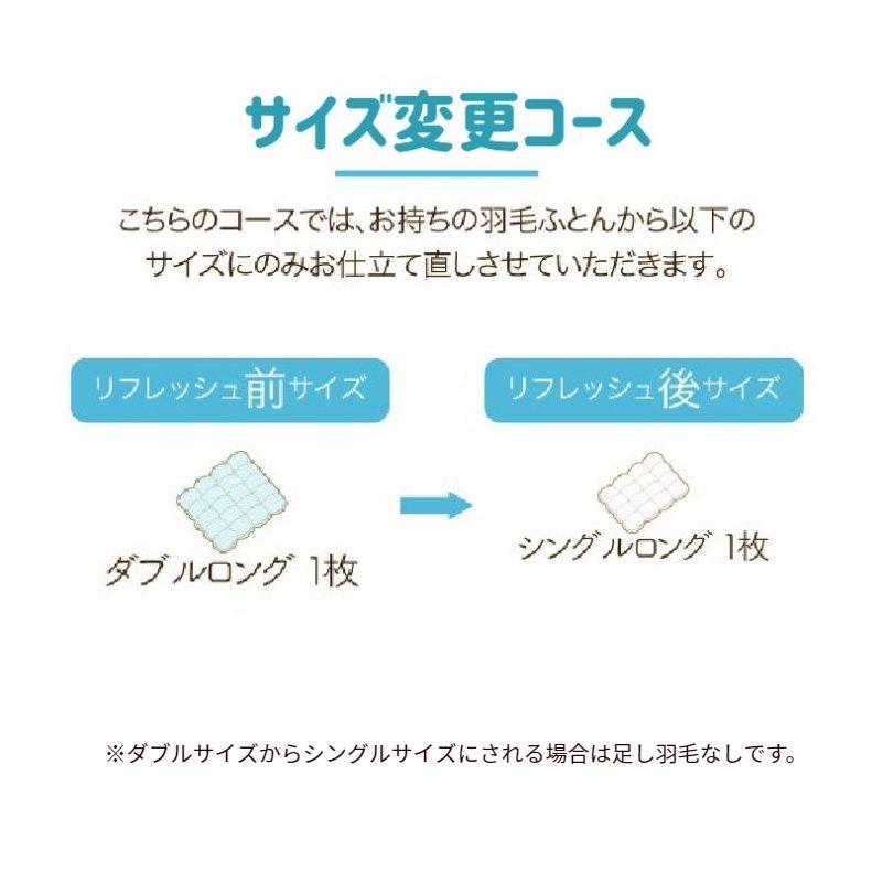 羽毛布団 リフォーム 打ち直し ロマンス小杉 エコ・リフレッシュ