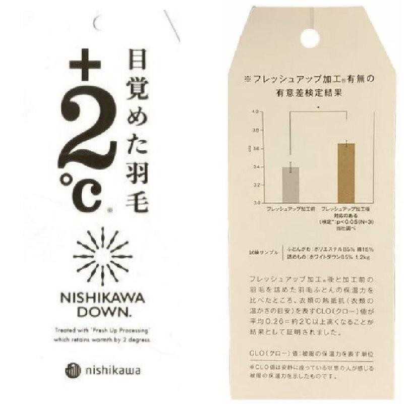 西川（nishikawa） 掛け布団 ハンガリー産ホワイトダックダウン90