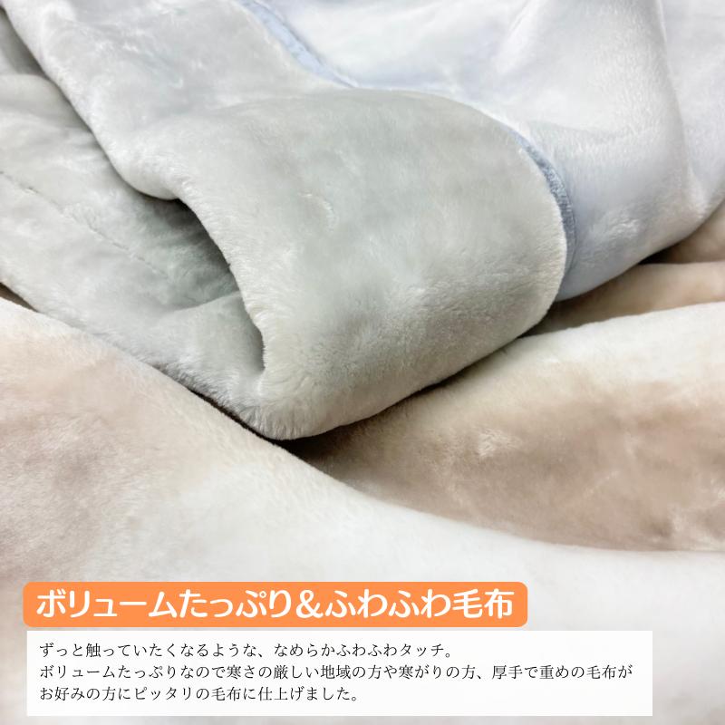西川（nishikawa） シングル もっと ふっくら あたたか エリ付 2枚
