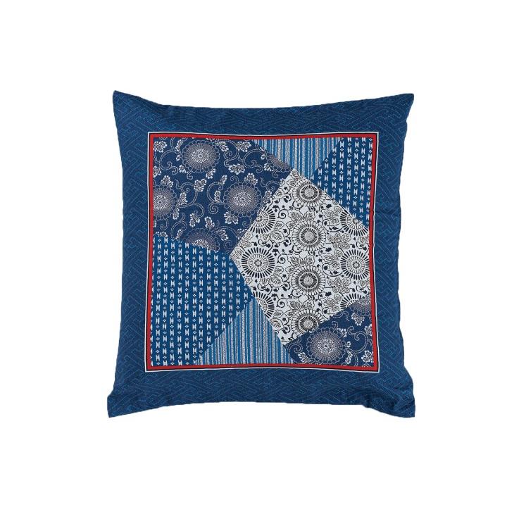 座布団カバー 西川 銘仙判 綿100％ 日本製 座ぶとんカバー 55×59cm