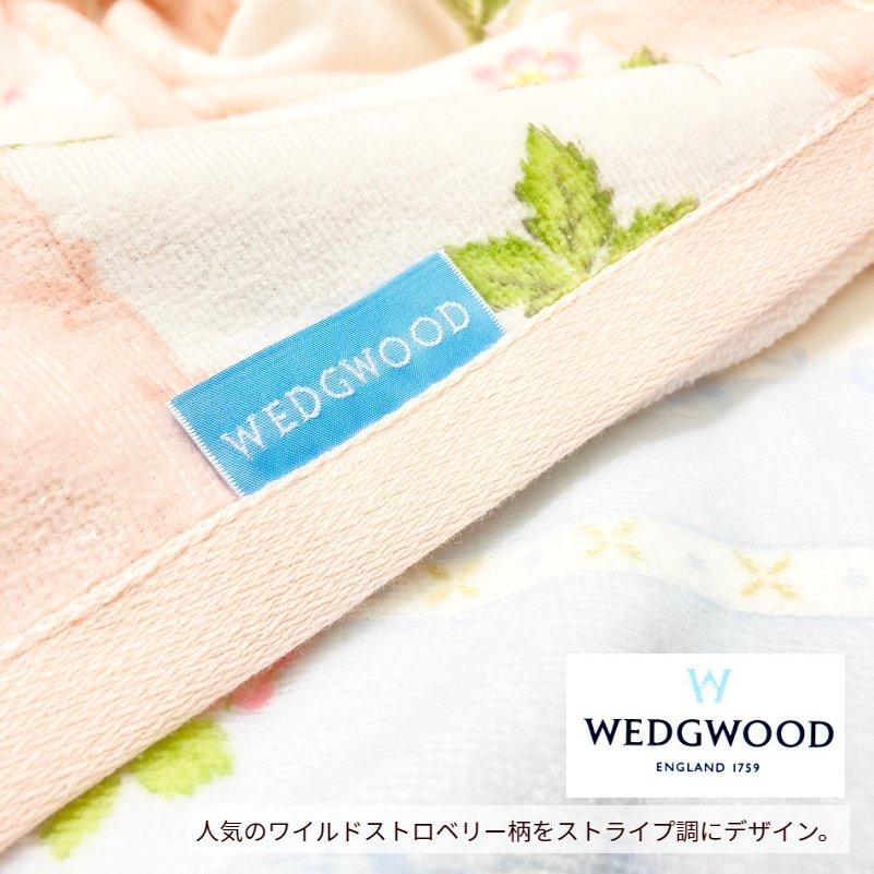 WEDGWOOD（ウェッジウッド） タオルケット ハーフケット 西川 日本製
