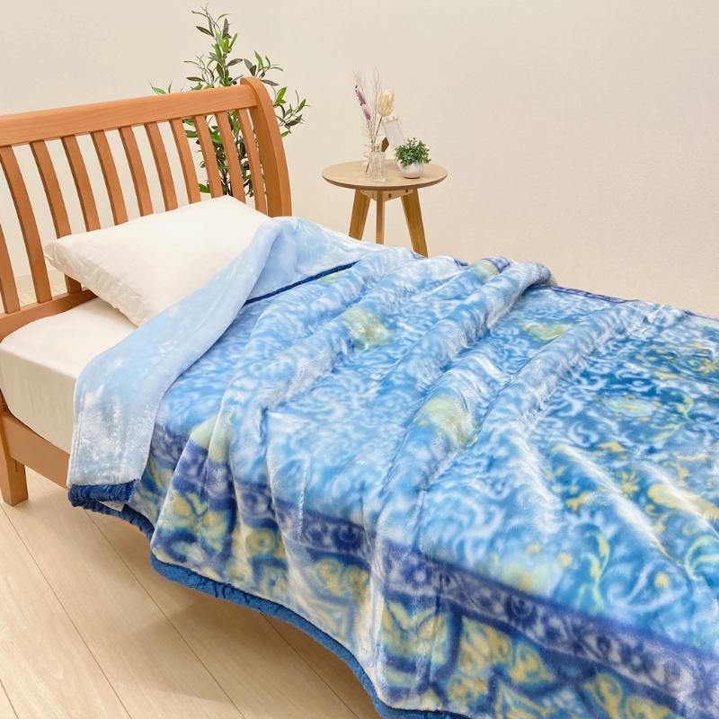 西川（nishikawa） 毛布 あったか 2枚合わせ シングル ふっくら