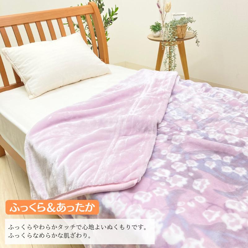西川（nishikawa） 毛布 昭和西川 シングル ふっくら あたたか 2枚
