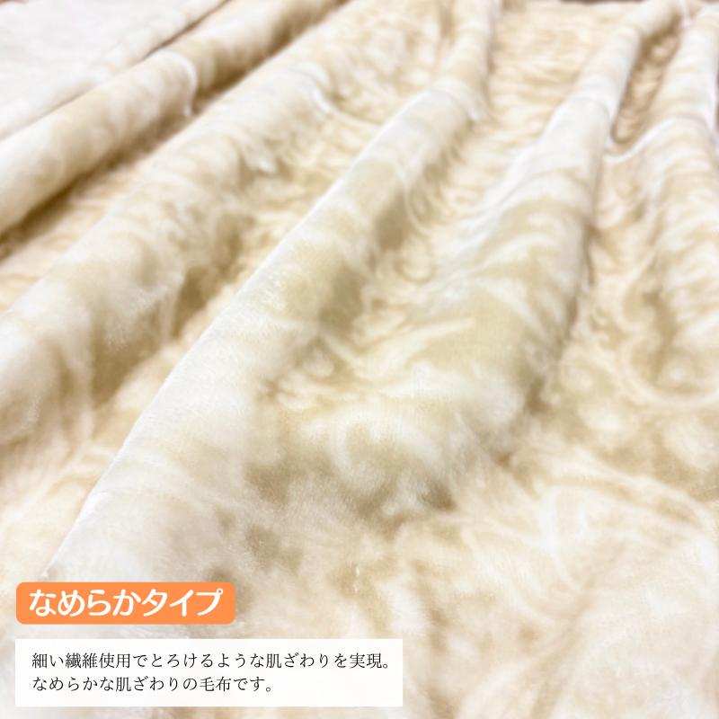 西川（nishikawa） 毛布 ダブル なめらか あたたか ソフトタッチ