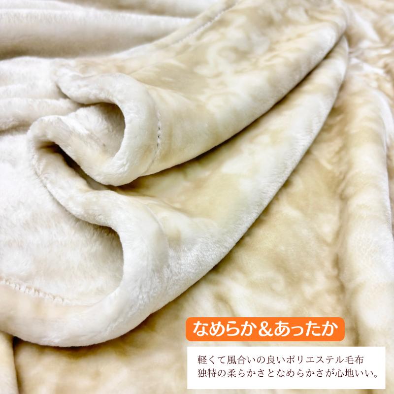 西川（nishikawa） 毛布 ダブル なめらか あたたか ソフトタッチ