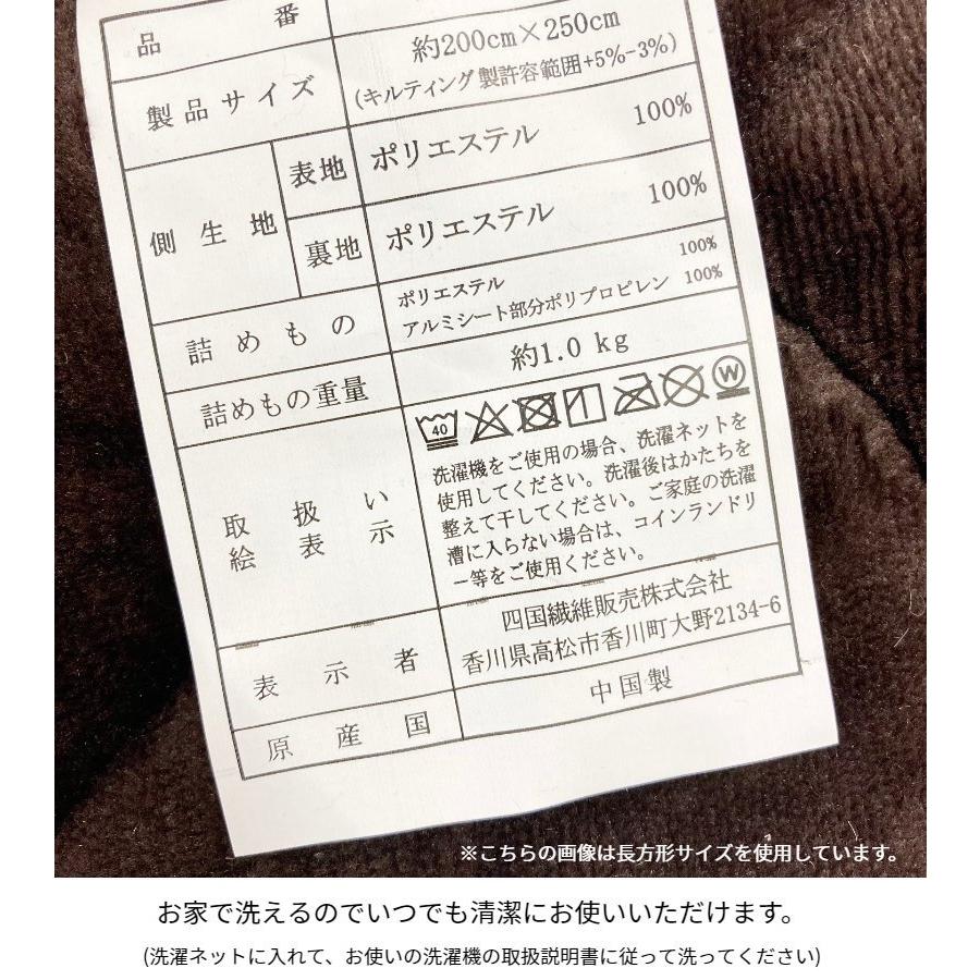 こたつ掛け布団 超大判長方形 特大 200&times;290cm こたつ掛ふとん コタツうす掛布団 軽量 コンパクト（和モダン） あかね