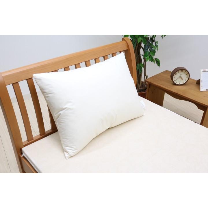 枕 50×70cm フェザーピロー 羽根枕 まくら (L50）日本製 : ふとん館