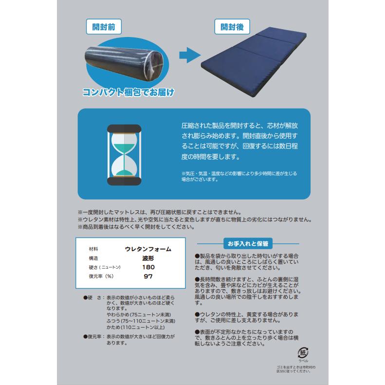 ロマンス小杉 敷き布団 マットレス 体圧分散敷きふとん 健康敷布団