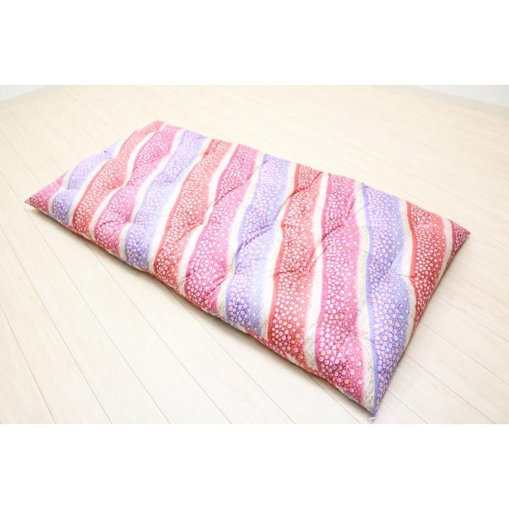 敷き布団 敷布団 和式 シングル 手作り 綿わた100％入 木綿