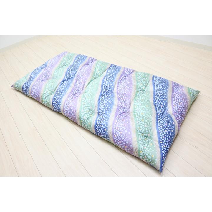 敷き布団 敷布団 和式 シングル 手作り 綿わた100％入 木綿