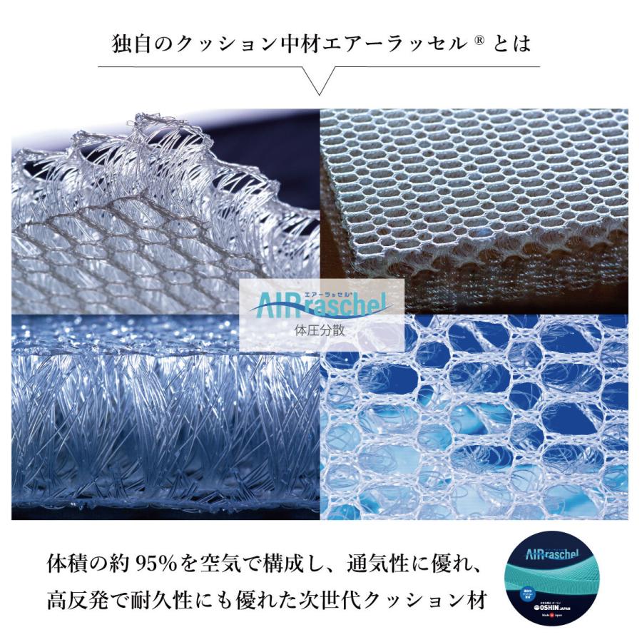 ダブル ファインエアー450std ホワイト 軽量 優れた体圧分散性 高反発