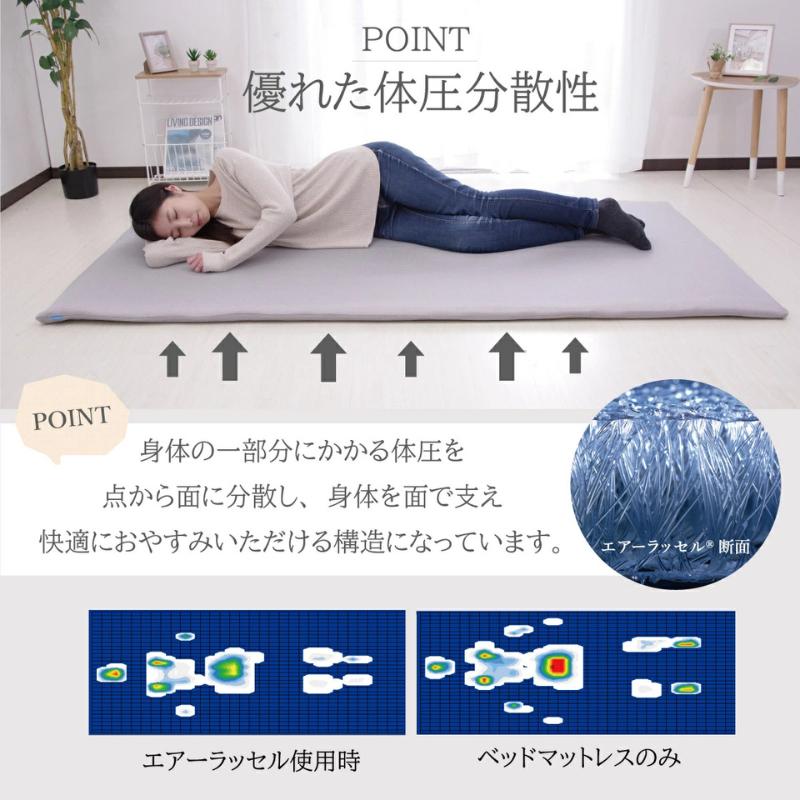ファインエアーポータブル70std ホワイト ブラック グレー 高反発 軽量
