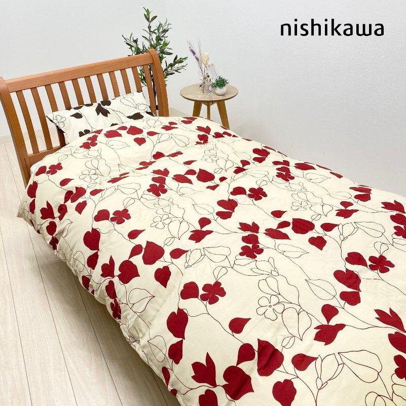 西川（nishikawa） 掛け布団カバー コットンファー あったか掛カバー