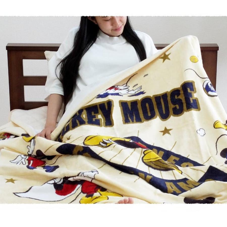 西川 タオルケット シングル ミッキー昭和西川 ディズニー ミッキー