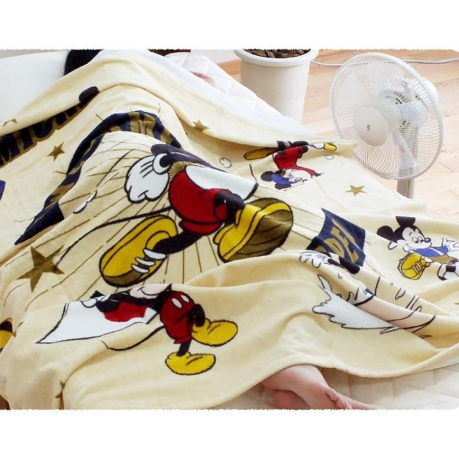 西川 タオルケット シングル ミッキー昭和西川 ディズニー ミッキー