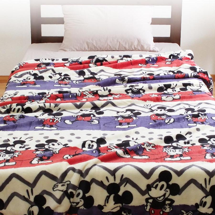 西川 昭和西川 毛布 ミッキー 2枚合わせ毛布 ブランケット シングル ディズニー 西川 ミッキーマウス 洗える 毛布 Mof Ni S Aw01 布団の夢眠 ヤフー店 通販 Yahoo ショッピング