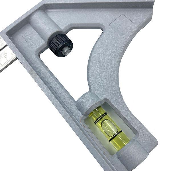 300mm 12inch Combination Square & Level 300mm水平器コンビネーション スケール JOHNSON ...