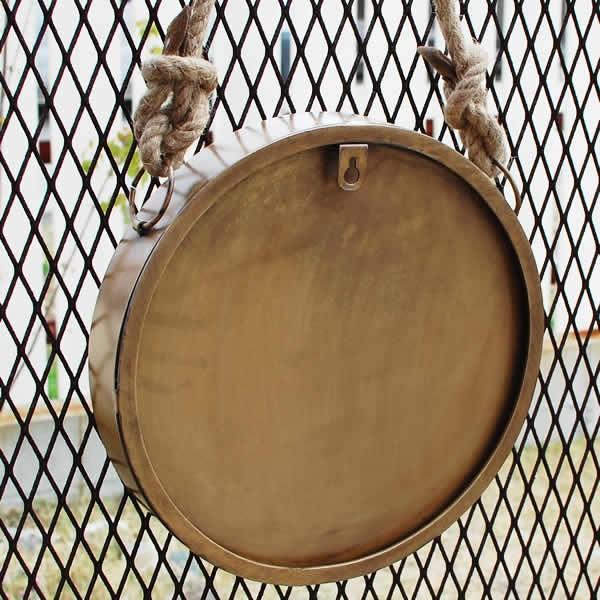 DETAIL Wall Rope Mirror (Round) ウォールロープミラー