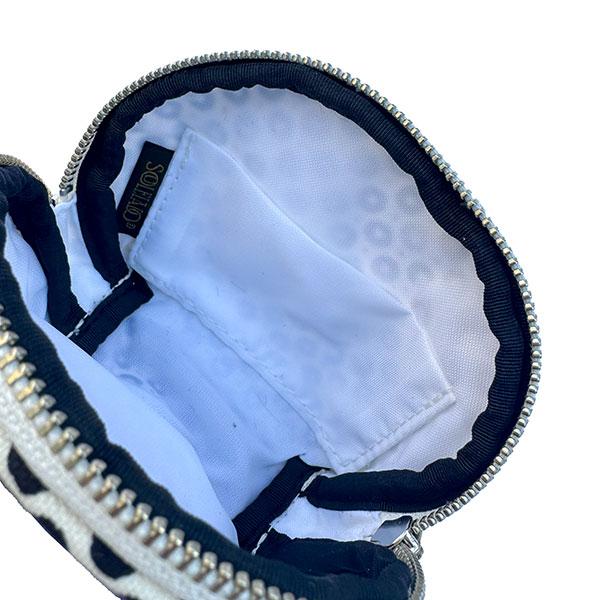 SOULEIADO（ソレイアード） SOULEIADO Cotton Oxford Round Pouch 