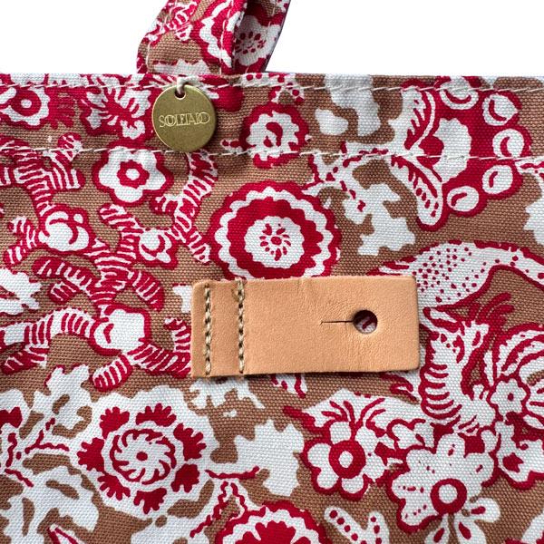 SOULEIADO（ソレイアード） SOULEIADO Cotton Oxford Pocketable Tote