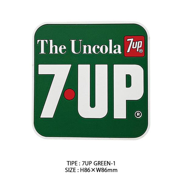 7UP RUBBER COASTER 7アップ ラバーコースター 全3種類 アメリカン雑貨 