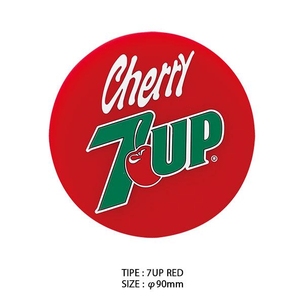 7UP RUBBER COASTER 7アップ ラバーコースター 全3種類 アメリカン雑貨 