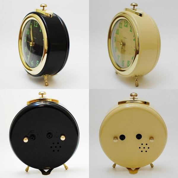 BIG ALARM CLOCK ビッグ アラーム クロック 全2色 ミッドセンチュリー レトロ 目覚まし時計 bac0001