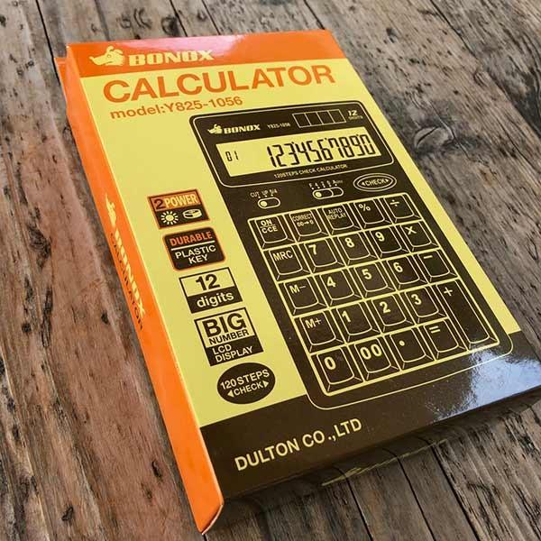 DULTON BONOX CALCULATOR BEIGE ボノックス カルキュレーター