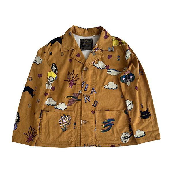 BOHEMIANS（ボヘミアンズ） NOAH WORK JACKET CAMEL S ノア ワーク 