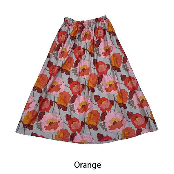 BOHEMIANS（ボヘミアンズ） LINDA MOLE GATHER SKIRT BLUE リンダ