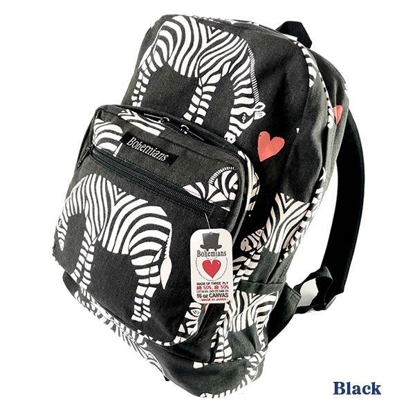 BOHEMIANS（ボヘミアンズ） LOVE ZEBRA BACK PACK リュックサック 日本