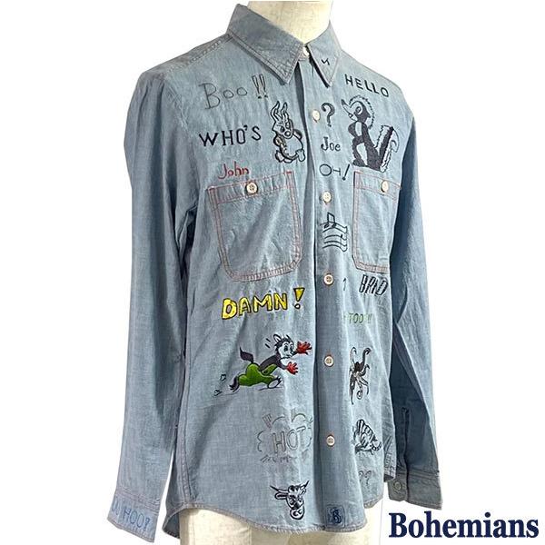 Bohemians オリジナルケープ、ウエスタンシャツ