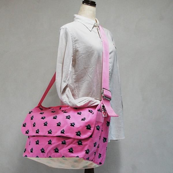 BOHEMIANS（ボヘミアンズ） MESSENGER BAG L SMALL BOGEY PINK