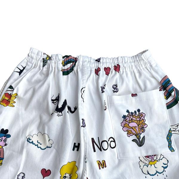 BOHEMIANS（ボヘミアンズ） NOAH STRETCH SHORTS WHITE ショートパンツ