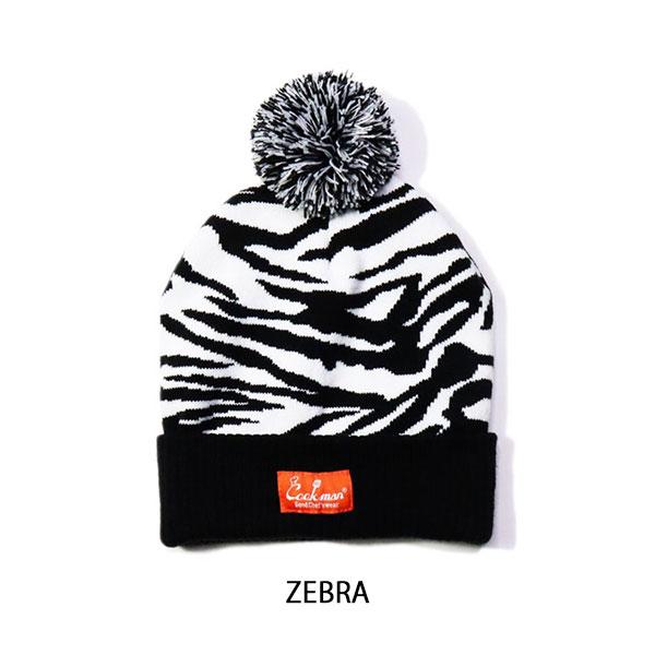 COOKMAN（クックマン） Beanie Animal ビーニー アニマル柄 帽子