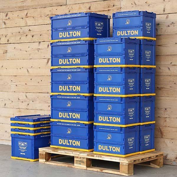 DULTON FOLDING CONTAINER 20L ダルトン フォールディング コンテナ 20L 折りたたみコンテナ 収納 キャンプ ガレージ スタッキング フタ付 | DULTON | 05
