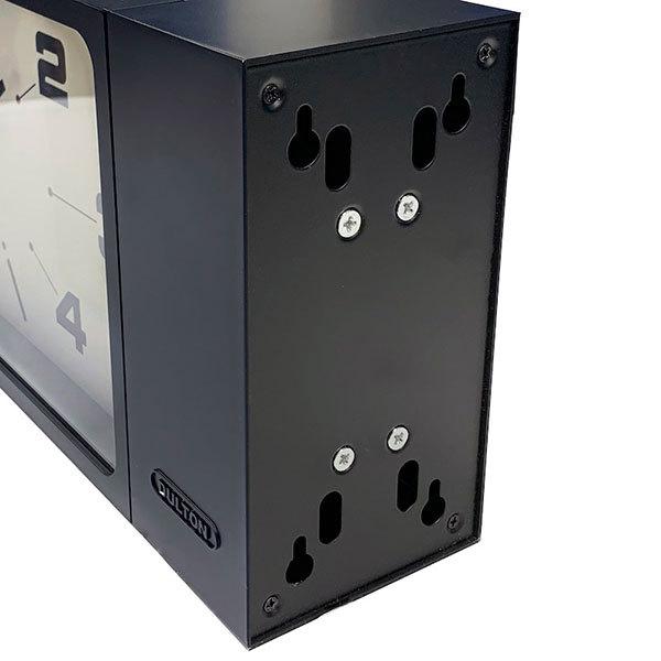 ダルトン　ダブル フェイス クロック レクタングル　ブラック 楽天市場】DOUBLE FACE CLOCK RECTANGLE ダブル フェイス