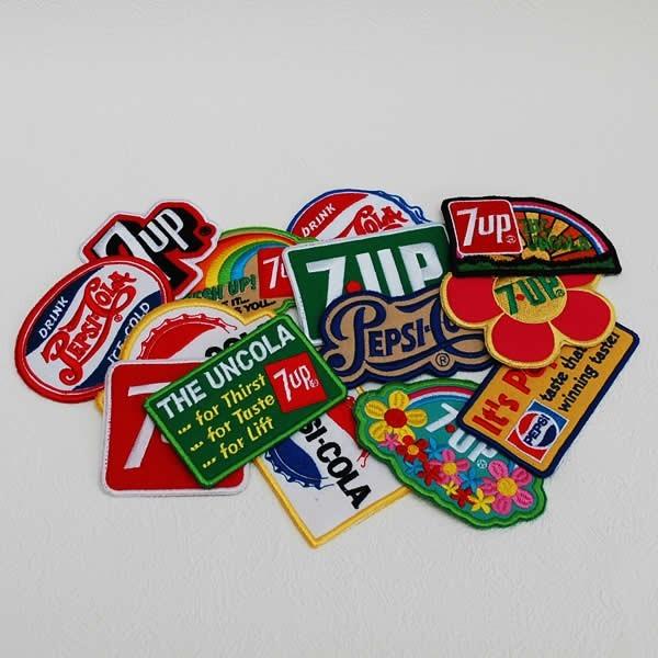 7up セブンアップ ワッペン 【B】パッチ アメリカン雑貨 アイロン
