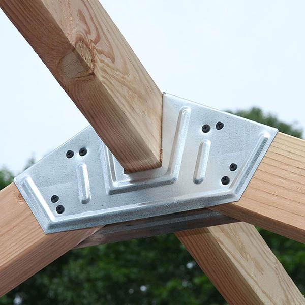 EZ BUILDER STORAGE SHED KIT PEAKスタイル 2×4材用 物置小屋