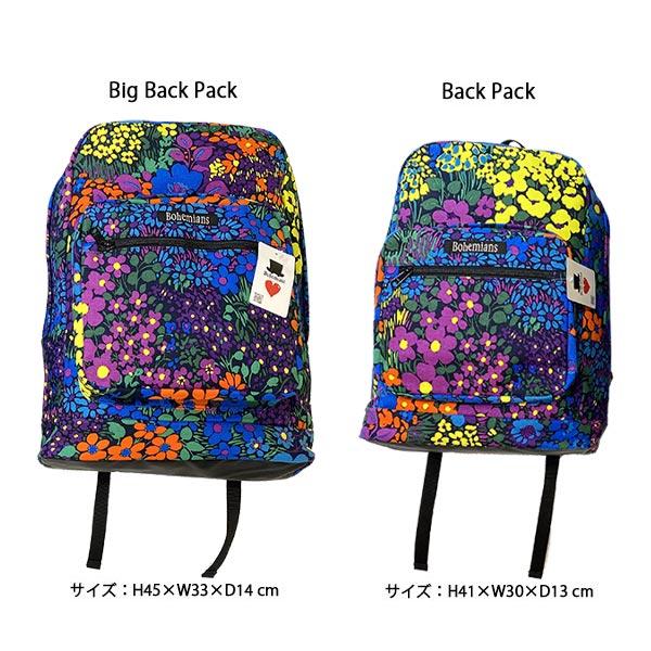 BOHEMIANS（ボヘミアンズ） FLOWER BACK PACK フラワー バックパック