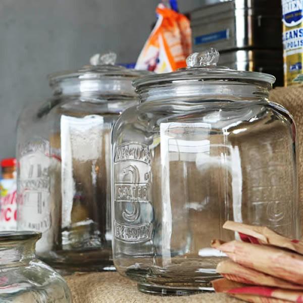 DULTON（ダルトン） GLASS COOKIE JAR 5L グラス クッキージャー5L