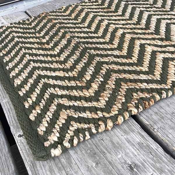 DETAIL（ディテール） Hemp Cotton Herringbone Rug ヘンプコットン