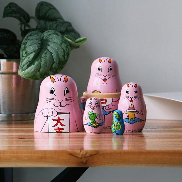 DETAIL（ディテール） Happy New Rabbit Matryoshka ハッピー ニュー