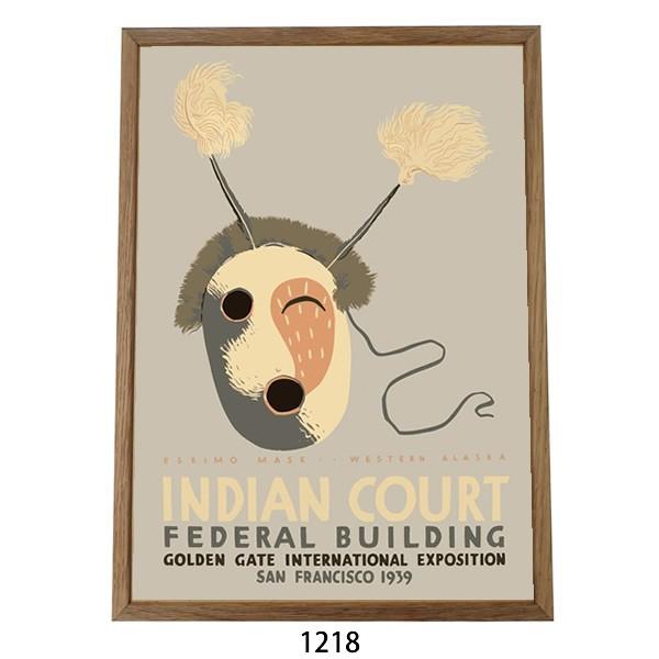 DETAIL（ディテール） Indian Court Print インディアンコートプリント