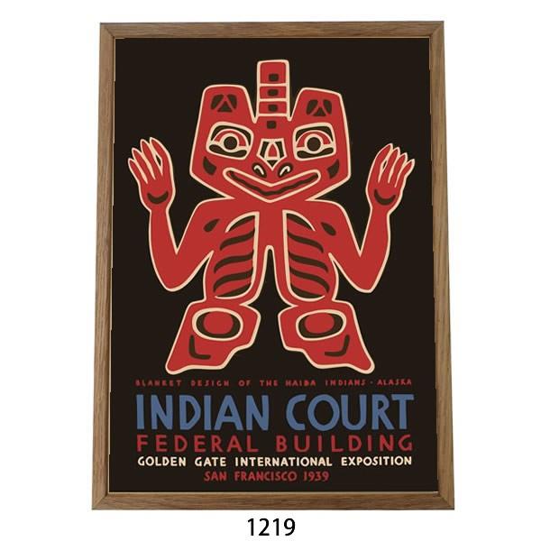 DETAIL（ディテール） Indian Court Print インディアンコートプリント