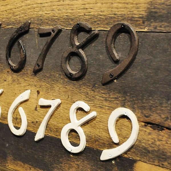 DULTON DULTON(ダルトン) IRON NUMBER RUSTED アイアンナンバー