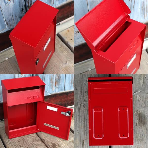 LCL Italian post box イタリアン ポストボックス 全3色 郵便受け