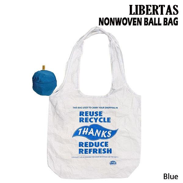 Libertas NONWOVEN BALL BAG リベルタス ノンウーベン ボール バッグ 全4色 エコバッグ タイベック ショッピングバッグ TOSSDICE トスダイス｜hutte｜03